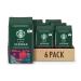 Starbucks Caff Verona Dark Roast Whole Bean Coffee 340g Bag (Pack of 6) Verona 340 g (Pack of 6)
