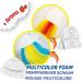 Inkee Foamy Space Bath Bomb for Kids | Strawberry Fragrance Rocket-Shaped Foaming Bath Ball | Multi-Colored Fun for Bath Time - Buy Online on SooperMarket.com