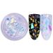 Refurbishhouse 2.0g Holographic Nail Powder - Chameleon Mirror Pigment & Glitter - 4 Pack for Stunning Nail Art - Buy Online on SooperMarket.com