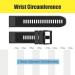 ANCOOL 22mm Soft Silicone Watch Band Replacement for Garmin Fenix 5/6/7 - Easy Fit, Black - Buy Online on SooperMarket.com