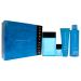 Perry Ellis Perry Ellis Pure Blue 3.4oz EDT Spray 3oz Shower Gel 6oz Deodorant Body Spray 7.5ml Travel EDT Spray Men 4 Pc Gift Set - Buy Online on SooperMarket.com