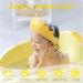 Kids Shower Cap - Adjustable Crown Shampoo Shield for Baby Bathing - Yellow - Buy Online on SooperMarket.com