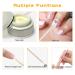 100 Pcs Orange Wood Sticks - Double-Sided Nail Art & Manicure Tools for Perfect Nails | Multifunctional Nail Cutters & Cuticle Care - Buy Online on SooperMarket.com