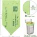 Codirom 100% Compostable Trash Bags 13 Gallon 65 Count - EN13432 Certified - Pack of 1 - Buy Online on SooperMarket.com