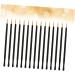 MAGICLULU 50pcs Eyeliner T Tool Eye Liner Brush White Eye Liner Eye Makeup Tools Soft Head Eye Shadow Brush 10X0.5cm Orange - Buy Online on SooperMarket.com