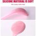 Bexdug Face Scrubber - Soft Silicone Facial Cleansing Brush - Manual Facial Cleansing Brush Skin Friendly Waterproof Face Cleaning Scrubber Pink - Buy Online on SooperMarket.com
