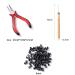 Glitter Hair Tinsel Extensions Kit - 12 Colors, 3200 Strands, 46inches - Fairy Hair Accessories - Buy Online on SooperMarket.com