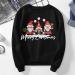 Women's Christmas Sweatshirt Snowman Penguin Print O-Neck Raglan Pullover Comfy Warm Xmas Jumper - Buy Online on SooperMarket.com