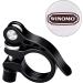 WINOMO 28.6mm Quick Release Bicycle Seat Clamp - Aluminum Alloy Road MTB Cycling Bike Seatpost Clamp in Black - Buy Online on SooperMarket.com