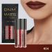 3Pcs Deep Red Brown Matte Lipstick Set | Long Lasting 24Hr Lip Stain | Waterproof Lip Gloss Gift Set - SET02 - Buy Online on SooperMarket.com