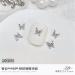 10Pcs 3D Butterfly Nail For Nails Alloy Butterfly Nail Decoration Alloy Nail Butterfly Nail Manicure Accessories Manicure Accessories Orange - Buy Online on SooperMarket.com