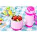Primo Passi Insulated Straw Water Bottle for Kids - 12oz Thermos Bottle (Pink) - Buy Online on SooperMarket.com