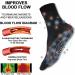 Tourmaline Ionic Body Shaping Socks | Lymphatic Slimming & Foot Massage | Summer Slimming Socks for Toned Skin - Buy Online on SooperMarket.com