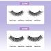 4 Pair Self Adhesive Eyelashes Reusable Pre Glued Eyelashes Wispy Fake Eyelashes Natural Look Self Adhesive Lashes No Glue Needed Add Instant Volume and Glamour - Buy Online on SooperMarket.com
