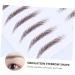 NOLITOY 4pcs Eyebrow Stickers Eyebrow Trimming 4d Makeup Tools - Buy Online on SooperMarket.com