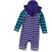 BONVERANO Baby Boys Swimsuit | UPF 50+ Full-Zip Hoodie One Piece Swimwear | 3-6 Months Stripe - Buy Online on SooperMarket.com