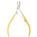 CREDO skin nippers 10 cm POP ART nickel-plated yellow