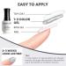 RARJSM Reflective Glitter Silver Gel Polish - 15ml - Soak Off UV/LED Curing for DIY Manicure - Buy Online on SooperMarket.com