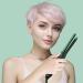 SHOW 3/10 inch Small Flat Iron for Short Hair - Ceramic Tourmaline Mini Hair Straightener - Dual Voltage - Adjustable Temperature - Auto Shut Off - Green - Buy Online on SooperMarket.com