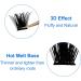 Soft and Wispy D Curl Cluster Lashes 0.07mm | 8-16mm Individual Eyelash Extensions - Buy Online on SooperMarket.com