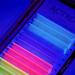 Colorful Neon UV Eyelash Extensions 15mm 0.07C Easy Fan - Blue, Yellow, Purple, Pink - Buy Online on SooperMarket.com