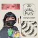 Okdeals 5 Pairs Japanese Style 3D Fluffy Spiky Eyelashes - Little Devil Cosplay Anime Lashes for Natural Beauty Look - Buy Online on SooperMarket.com