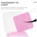 400pcs Glue Wipes - Eyelash & Nail Glue Remover Pads | Makeup Remover Tools | Pink Non-Woven Fabric Sheets - Buy Online on SooperMarket.com