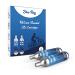 BLUE FLAG 16g Threaded CO2 Cartridges for All CO2 Bike Tire Inflators with Threaded Connection Or CO2 Pump- Quick Air Refill for Tires on MTB or Road Bikes, 5 Pack