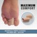 gLoaSublim 2Pcs Toe Separators & Corrector for Bunion Hallux Valgus Hammertoe - Camel S - Buy Online on SooperMarket.com