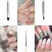 Lofuanna 6pcs Nail Art Liner Brushes Set - Double Ended Dotting Tools for DIY Nail Art Painting & Drawing - Buy Online on SooperMarket.com
