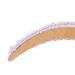 Padded Pearl Headbands 2 Pack - Lavender & Off White Crystal Headbands for Women - Buy Online on SooperMarket.com