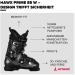 Atomic Hawx Prime 85 W Women's Ski Boots - Alpine Boot with 3D Ankle & Heel - Medium-Wide Fit for Advanced Skiing - Black Silver 38 EU - Buy Online on SooperMarket.com