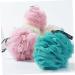 Angoily Shower Ball Mesh Sponge - 2pcs Large Bath Pouf for Women | International Shipping Available - Buy Online on SooperMarket.com