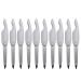 Beaupretty 10pcs Folding Double Side nail files and buffers  Pocket Size Manicure Pedicure Tool for Men and Women