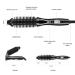 Buy Dual Voltage Curling Iron Brush - Foldable Tourmaline Ceramic Ionic Hair Hot Brush (1 in) | Anti-Scald International Shipping Available - Buy Online on SooperMarket.com