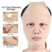 Breathable Face Lifting Slimming Belt | Elastic Anti-Aging V Shape Line Chin Cheek Lift Up Band | Double Chin Reducer for Wrinkles Sagging | Full Coverage Bandage for a Defined Jawline (M) - Buy Online on SooperMarket.com