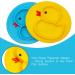 Qshare Toddler Plate - BPA-Free Suction Plate for Kids - Yellow Silicone Placemat 9x6x1.4 inch - Buy Online on SooperMarket.com