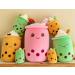 SPIRTUDE 2Pcs Boba Plush Matcha Milk Tea & Ice Cream Stuffed Toy Set - Soft Squishy Pillow for Kids - 24cm - Green & Brown - Buy Online on SooperMarket.com