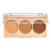 Ruby Kisses 3-in-1 Contour Palette for Oily and Dry Skin - Light - Buy Online on SooperMarket.com