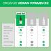 Certified Organic VEGAN Plant-Based Vitamin D3 Drops - 1000IU per drop - 490 Servings - Unflavoured - DUO PACK 2X 13.5ml - Immune System Support - Made in Canada 13.5 ml (Pack of 2) - Buy Online on SooperMarket.com