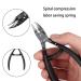 Professional Podiatrist Toenail Clipper for Thick/Ingrown Nails - Surgical Stainless Steel, Rubber Handles, Recommended by Foot Surgeons - Suitable for Men, Seniors, Adults (Black) - Buy Online on SooperMarket.com