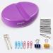 Sizobi Magnetic Sewing Pincushion - Purple Pin Holder & Paper Clip Organizer - Buy Online on SooperMarket.com