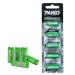 Kitstar PAKKO 23A 12V Battery Alkaline Doorbell Remote Control Anti-Theft Device 5 Count (Pack of 1)