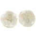 Pair of Agate Geode Natural Reiki Rock Used for Clarity and Purpose Crystal Cluster Gemstone Specimen for Ornaments D cor Artwork Gifts 100-200g Gift (Size : 200-260g)