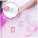minkissy 15 Sets Nail Print Pegboard Kit Nail Stamper French Tip Nail Kits Nails Kits Clear Stamper Nail Plate Jelly Gel Pad Silicone Stamper Nail Art Stamper Kids Gel Tool Plastic Manicure - Buy Online on SooperMarket.com