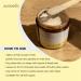 AURAVEDIC Pure Lightening Skin Polish with Sandalwood & Turmeric - Gentle Exfoliation - Buy Online on SooperMarket.com