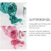 Mermaid Sequins Body Glitter Gel - Long Lasting Makeup for Face, Body, Hair, and Eyes - Silver - Perfect for Festivals and Parties - Easy to Apply and Remove - Buy Online on SooperMarket.com