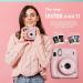 Fujifilm Instax Mini 11 Instant Camera Charcoal Gray + Fuji Film Value Pack (40 Sheets) + Shutter Accessories Bundle Including Compatible Carrying Case Quicksand Beads Photo Album 64 Pockets - Buy Online on SooperMarket.com