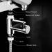 High Accuracy Shower Thermometer - LED Display, 3V, G1/2 Faucet - Silver - Buy Online on SooperMarket.com