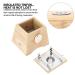 Moxibustion Box - Bamboo Moxibustion Burner & Moxa Roller Stick Holder | International Shipping - Buy Online on SooperMarket.com